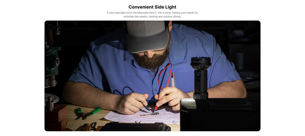 Olight Marauder Mini 2 10,000 Lumen Ultra Bright Long Throwing Flashlight