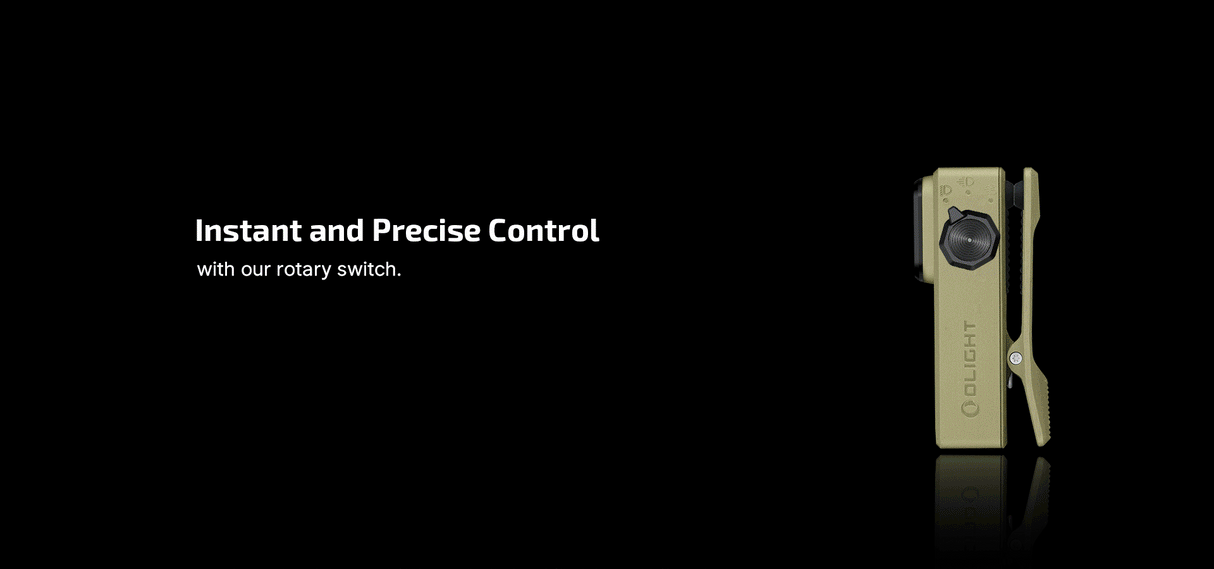 Olight Oclip Ultra 530 Lumen USB-C Rechargeable Clip-On Flashlight