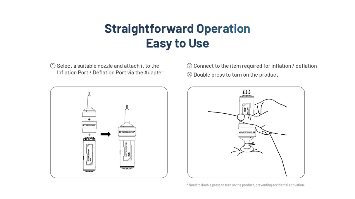 Nitecore AP05C Ultra Lightweight Carbon Fiber Air Pump
