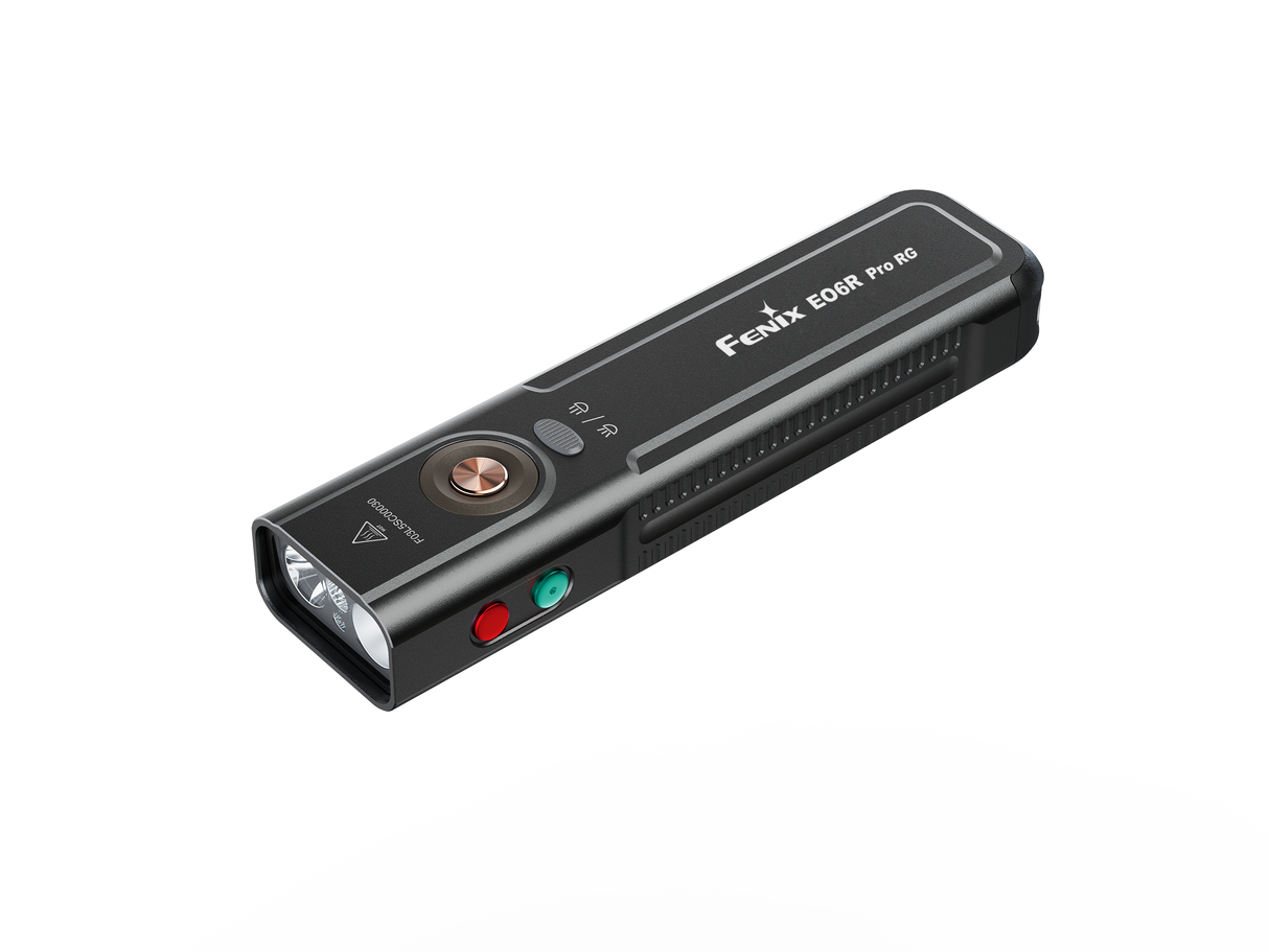 Fenix E06R Pro RG 1600 Lumen USB-C Rechargeable EDC Flashlight with Red Light and Green Laser