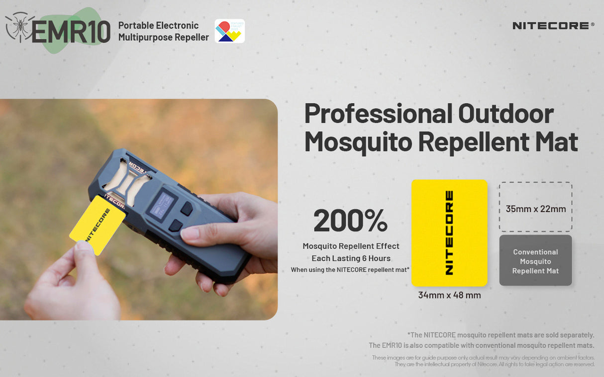 Nitecore EMR10 Rechargeable Mosquito Repeller Power Bank