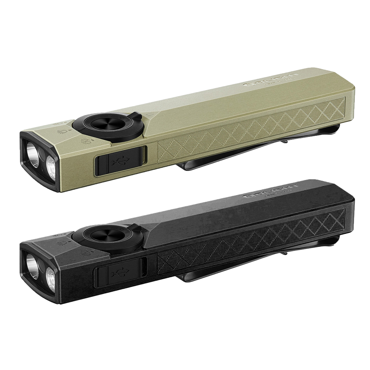 Olight ArkPro Ultra 1700 Lumen Rechargeable EDC Flashlight with UV Light & Green Laser