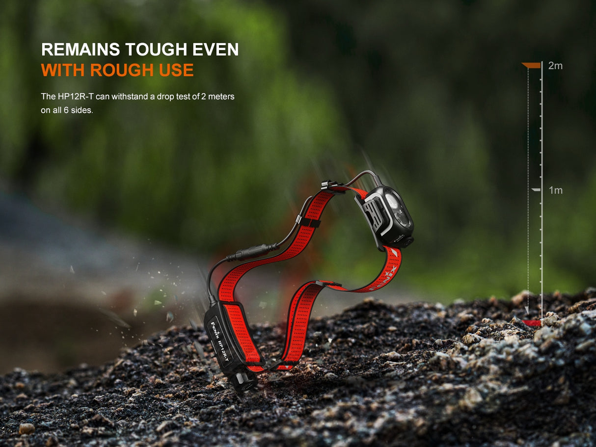 Fenix HP12R-T 1300 Lumen Split Style Running Headlamp