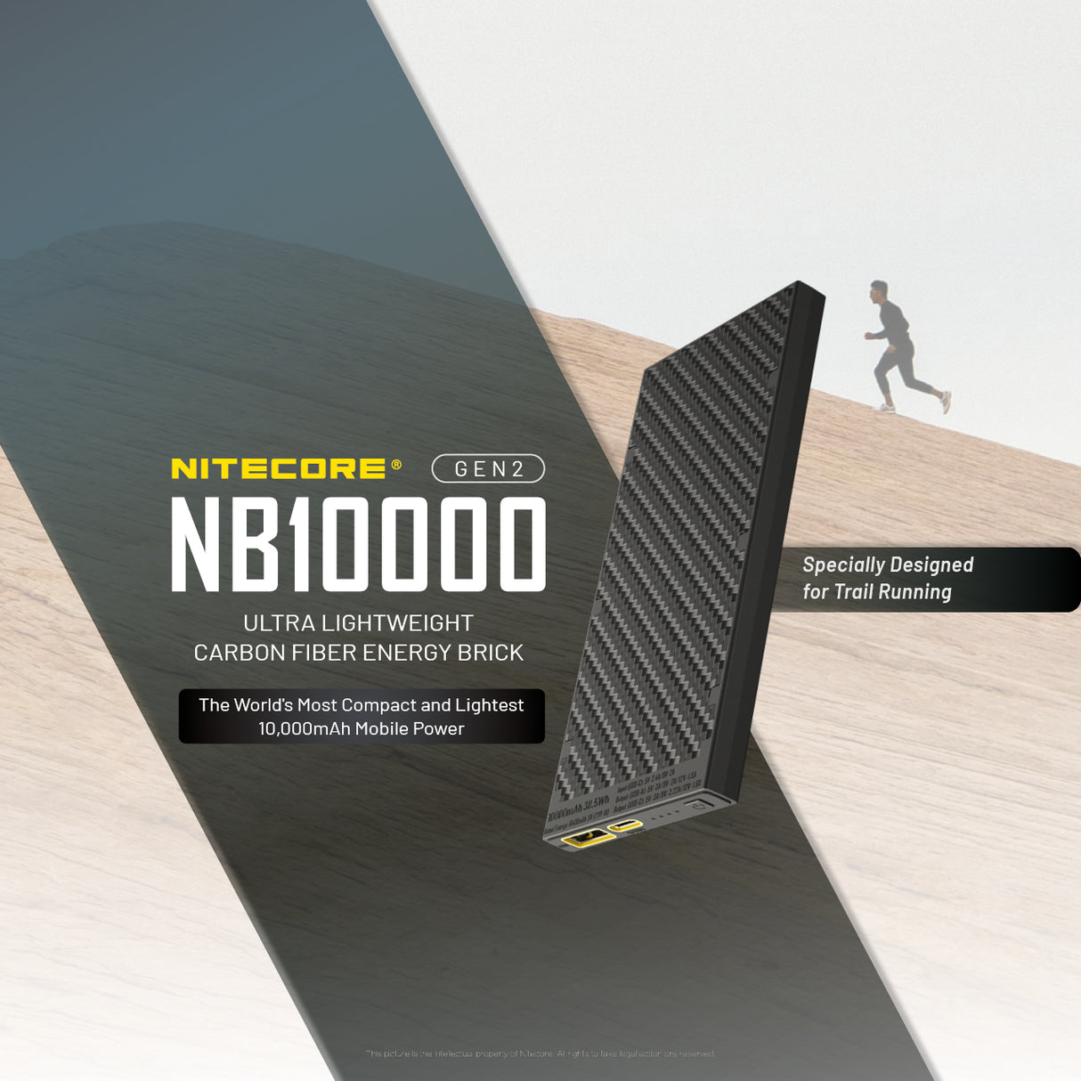 NITECORE NB10000 Gen 2 QC USB/USB-C Dual Port 10000mAh Power Bank