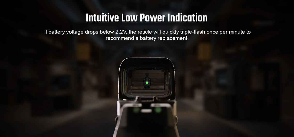 Olight Osight SE 6 MOA Green Dot Sight with Enclosed Optic