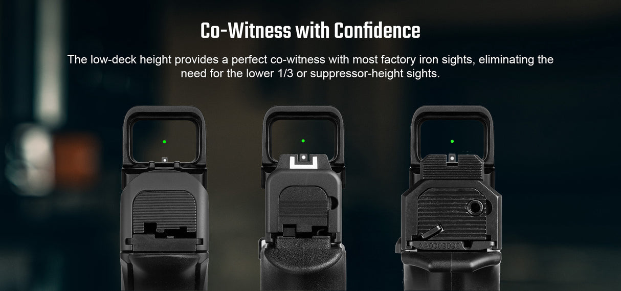 Olight Osight SE 6 MOA Green Dot Sight with Enclosed Optic