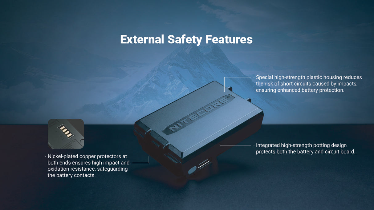 Nitecore HLB2500 All-Weather Battery Pack for HA29 UHE and HA27 UHE