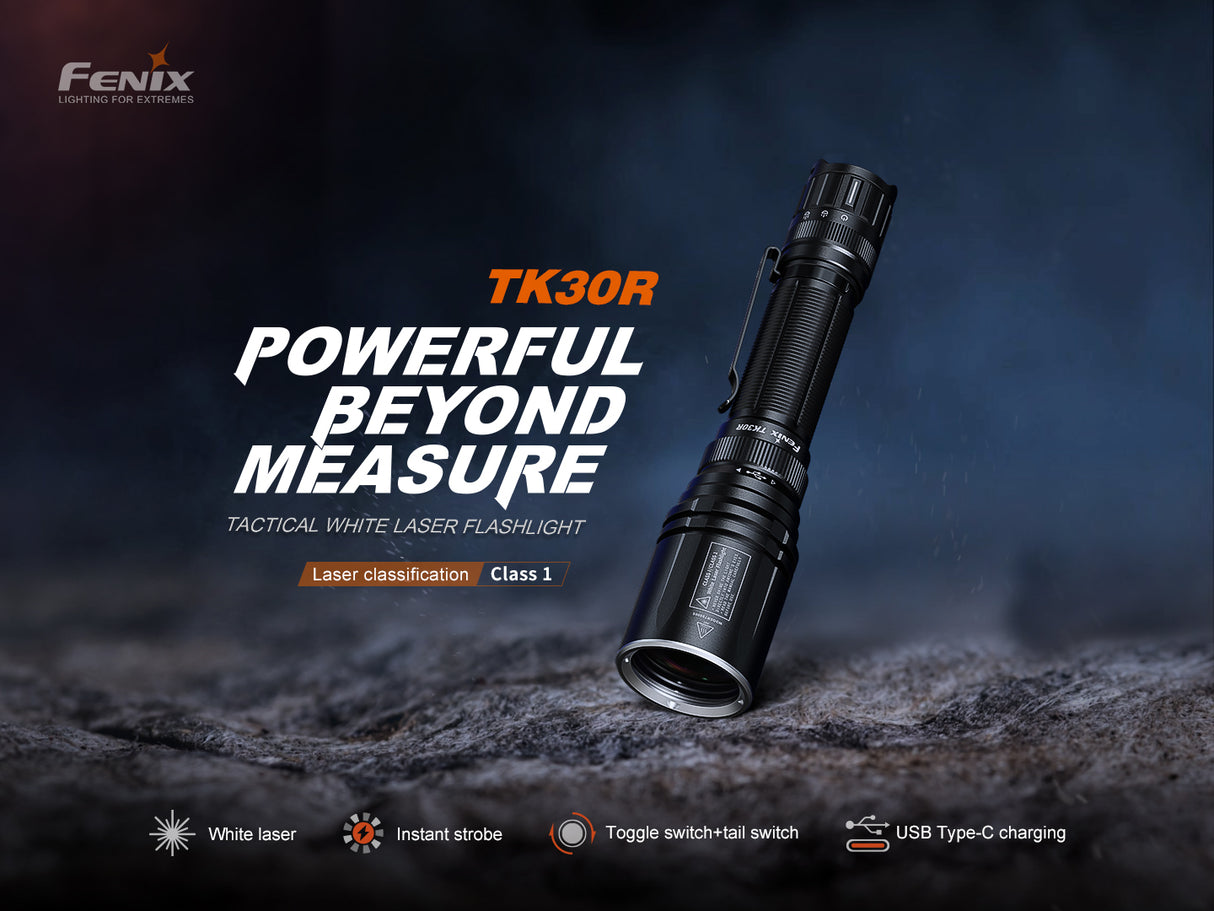 Fenix TK30R 1640 Yard Long-Throwing Tactical LEP Flashlight