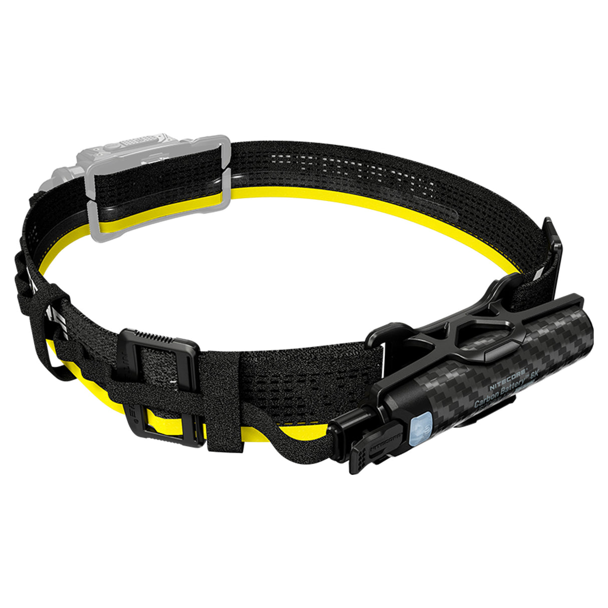 Nitecore Carbon Battery 6K Extended Headlamp Runtime Kit for NU40, NU43, NU45, NU50, HC65 UHE, HC70 UHE, HC75 UHE Headlamps