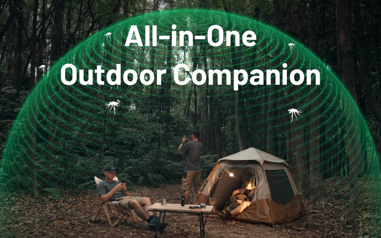 Nitecore EMR25 3-in-1 Multipurpose Ultrasonic Rechargeable Mosquito Repeller