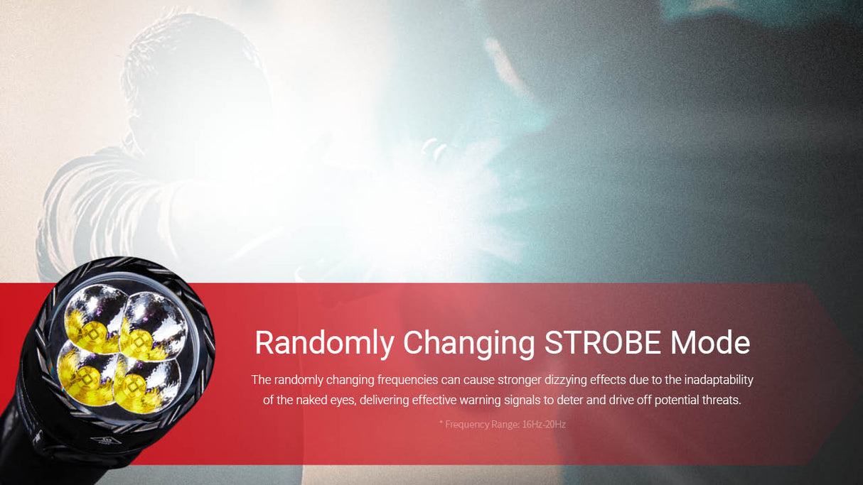 Nitecore EX7 6000 Lumen High Performance Rechargeable Flashlight