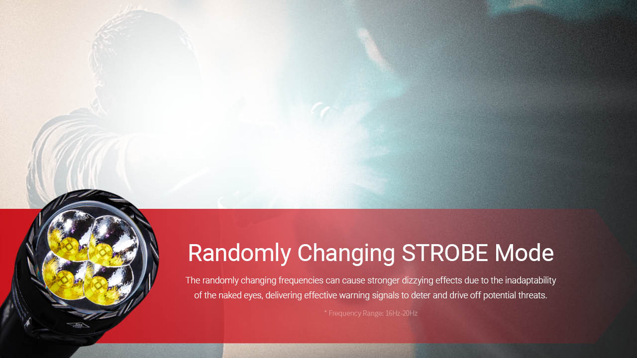 Nitecore EX7 6000 Lumen High Performance Rechargeable Flashlight