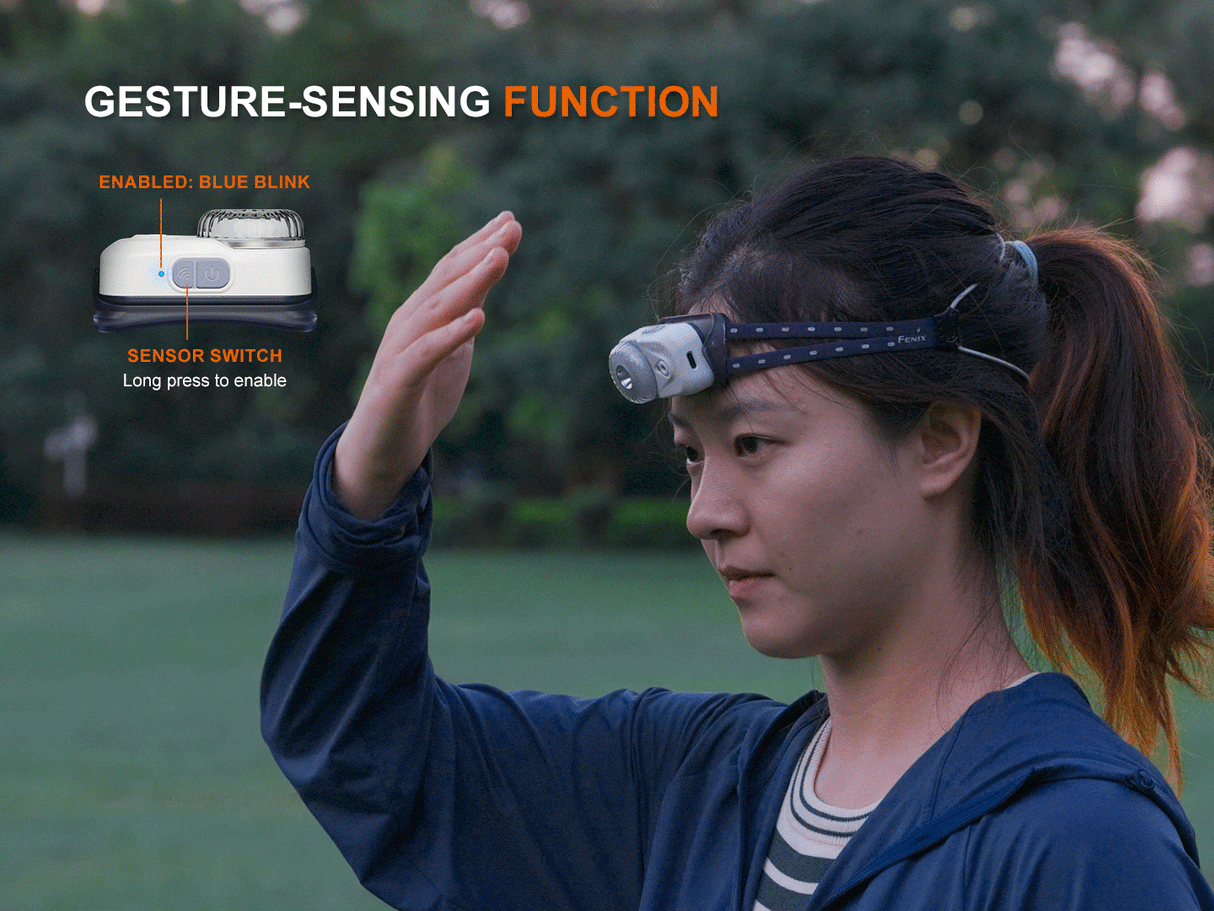 Fenix HL17R 500 Lumen Rechargeable 2-in-1 Magnetic Headlamp and Clip On Flashlight