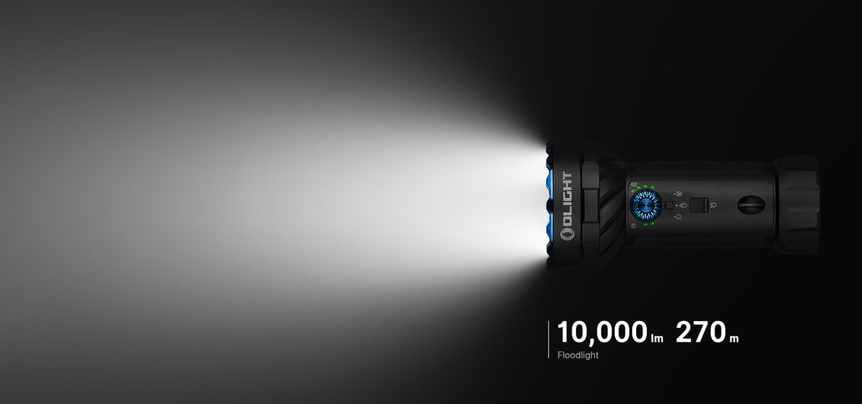 Olight Marauder Mini 2 10,000 Lumen Ultra Bright Long Throwing Flashlight
