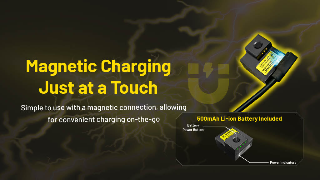 Nitecore NPL27 650 Lumen Rechargeable Long-Throw Compact Rail Mount Flashlight