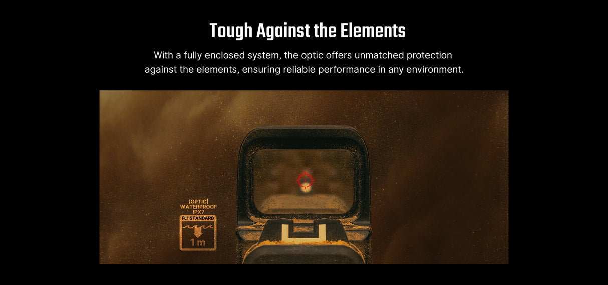 Osight SE 2 MOA Dot Sight with 32 MOA Circle with Enclosed Optic