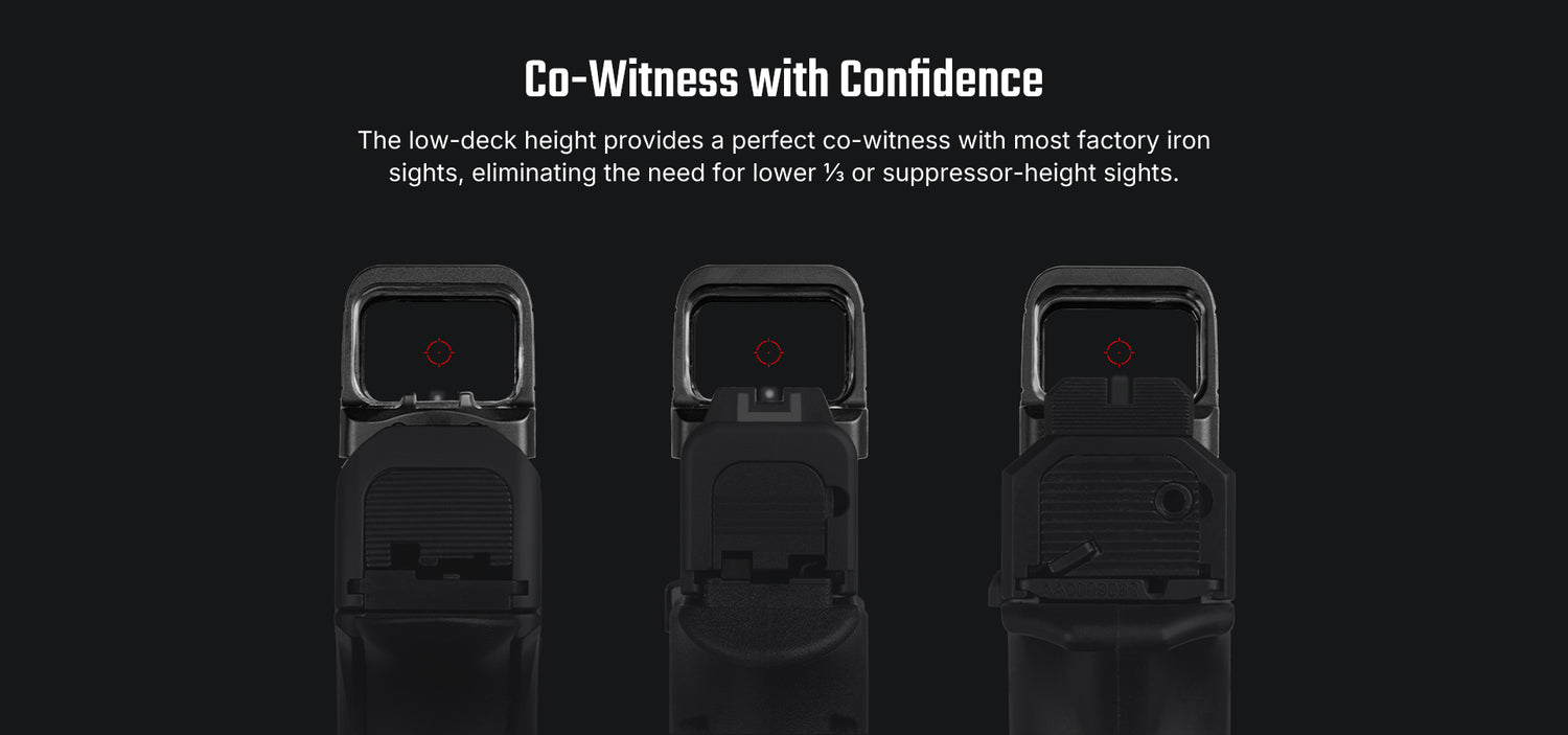 Olight Osight SE 2 MOA Dot Sight with 32 MOA Circle with Enclosed Optic