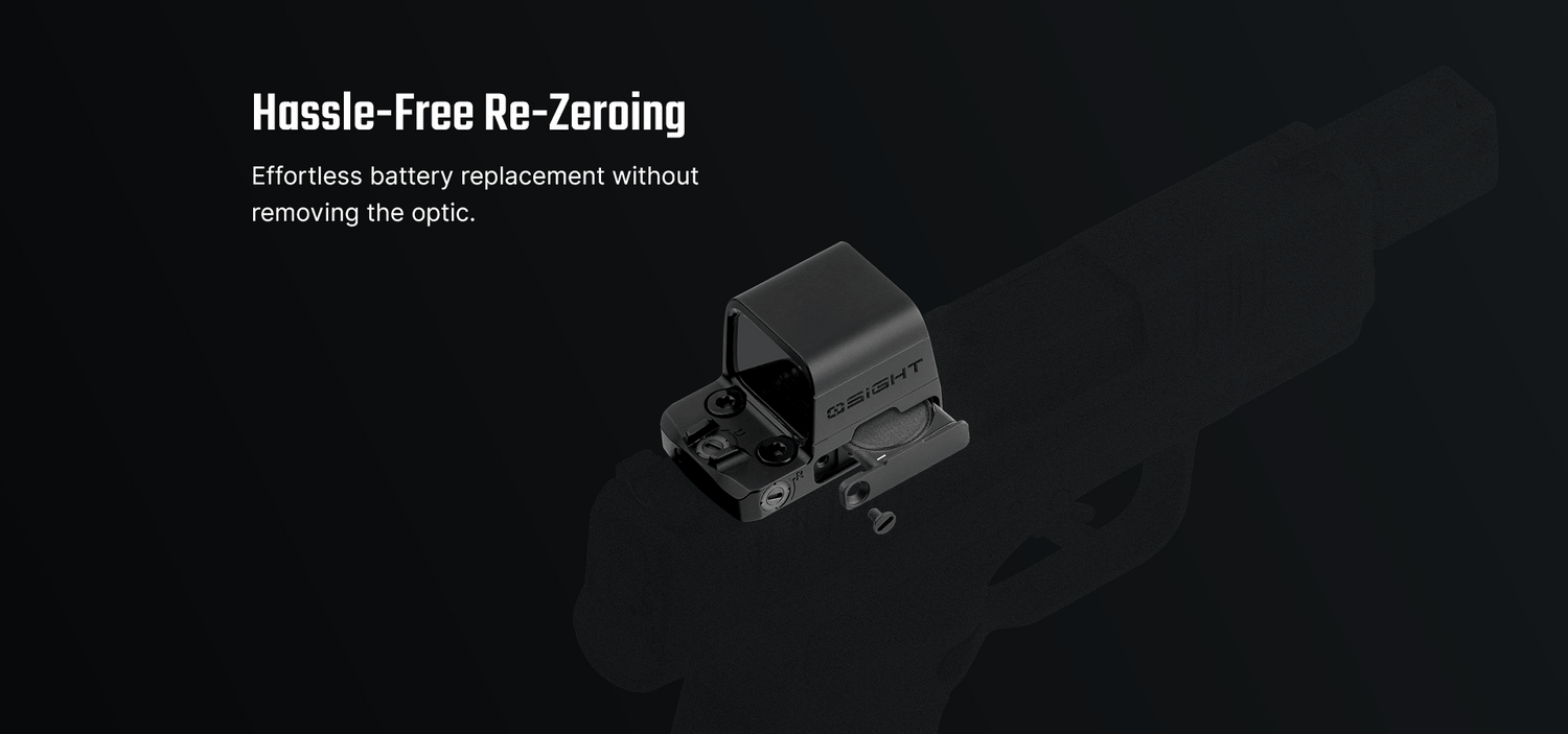 Olight Osight SE 2 MOA Dot Sight with 32 MOA Circle with Enclosed Optic