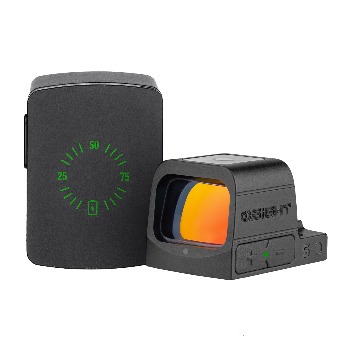 Osight S 2 MOA Dot Sight with 32 MOA Circle with Magnetic USB-C Rechargeable Charging Cover