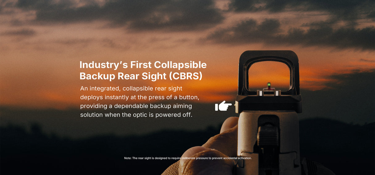 Osight XR Multi-Reticle Enclosed Pistol Optic