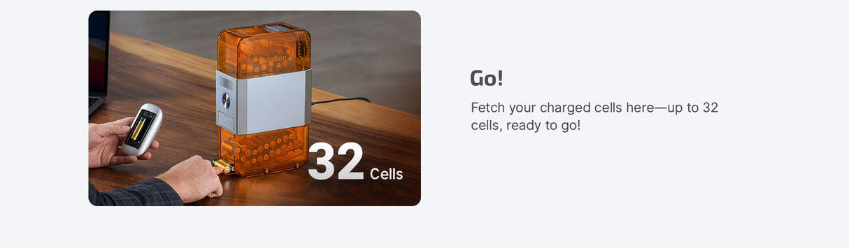 Olight Ostation X Battery Charging Station for 32 AA Ni-MH Batteries