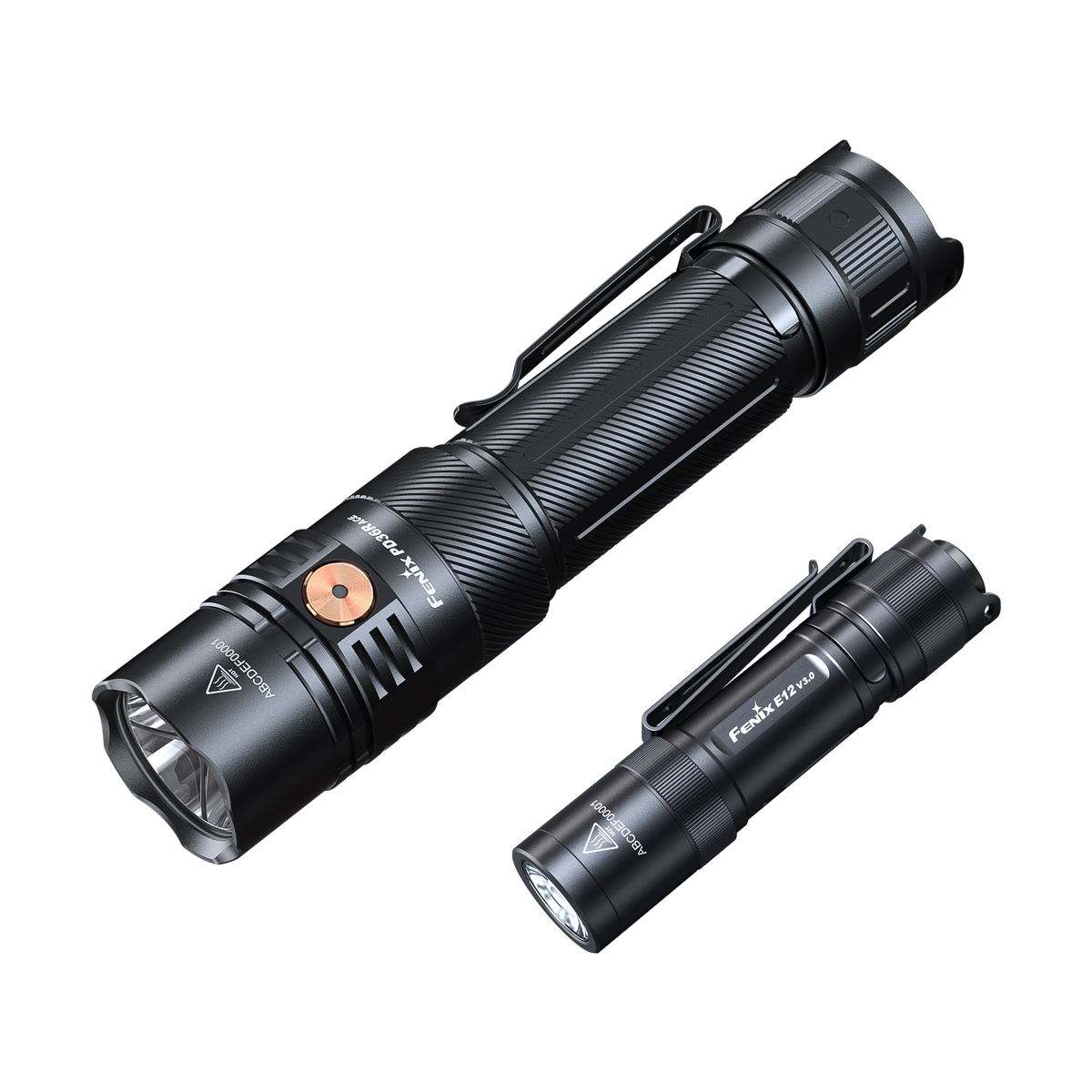 Fenix PD36R ACE + E12 V3.0 Light Bundle