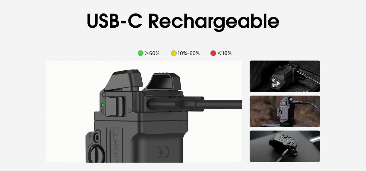 Olight PL X 1200 Lumen Rechargeable Mountable Flashlight