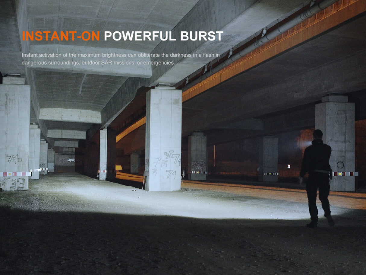 Fenix TK17 3600 Lumen Rechargeable Tactical Flashlight