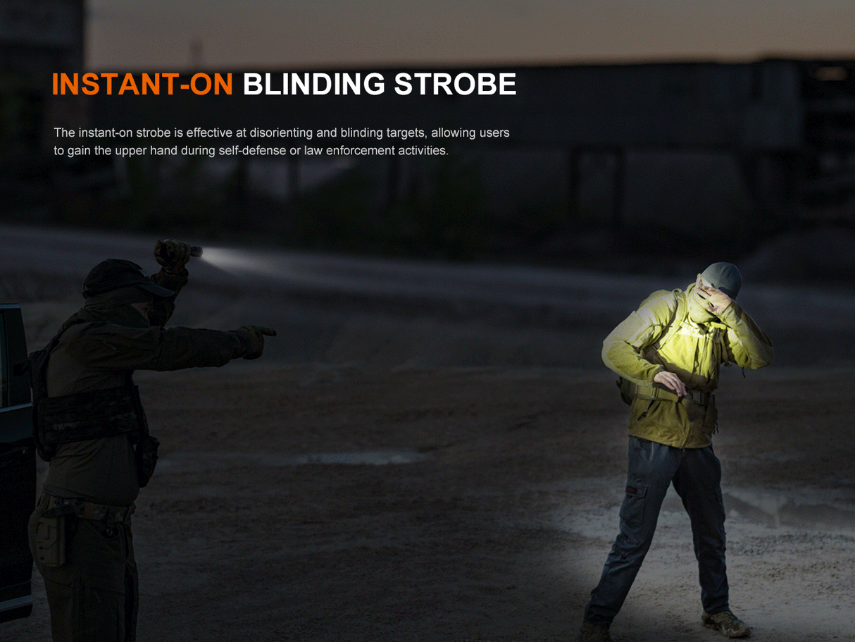 Fenix TK17 3600 Lumen Rechargeable Tactical Flashlight