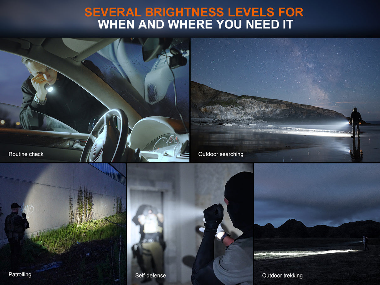 Fenix TK17 3600 Lumen Rechargeable Tactical Flashlight