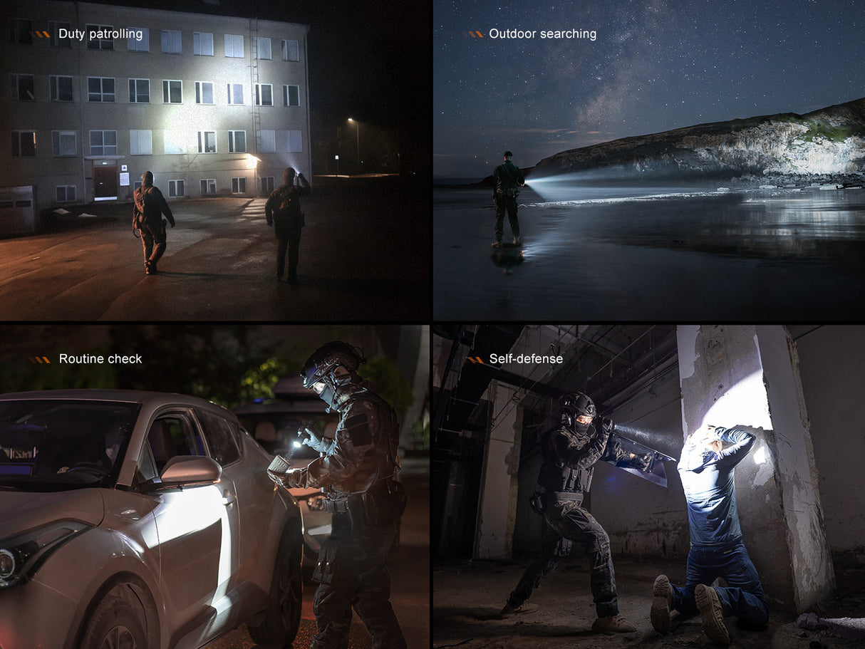 Fenix TK21R 3600 Lumen Rechargeable Tactical Flashlight