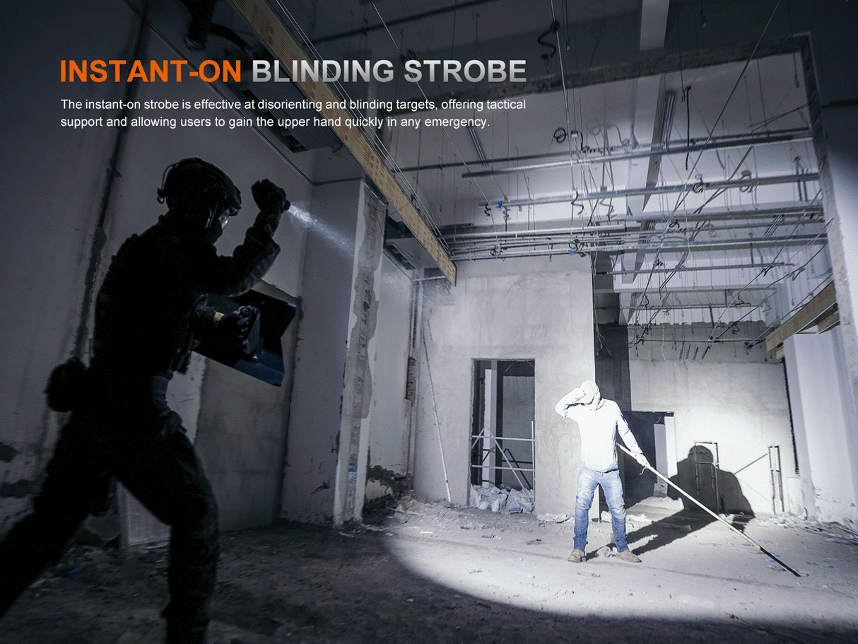 Fenix TK21R 3600 Lumen Rechargeable Tactical Flashlight