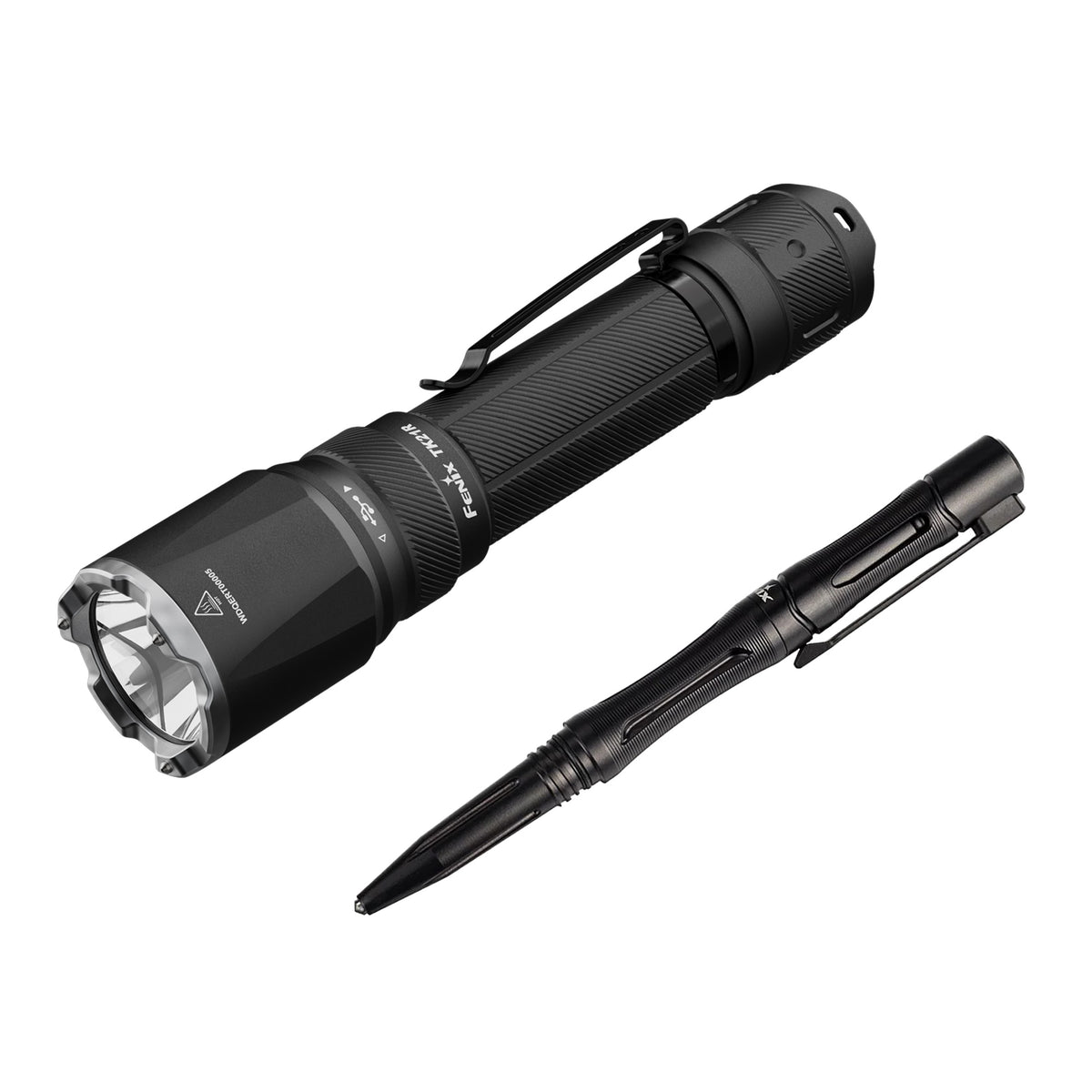 Fenix TK21R Tactical Flashlight + Halberd T5 Pen Kit