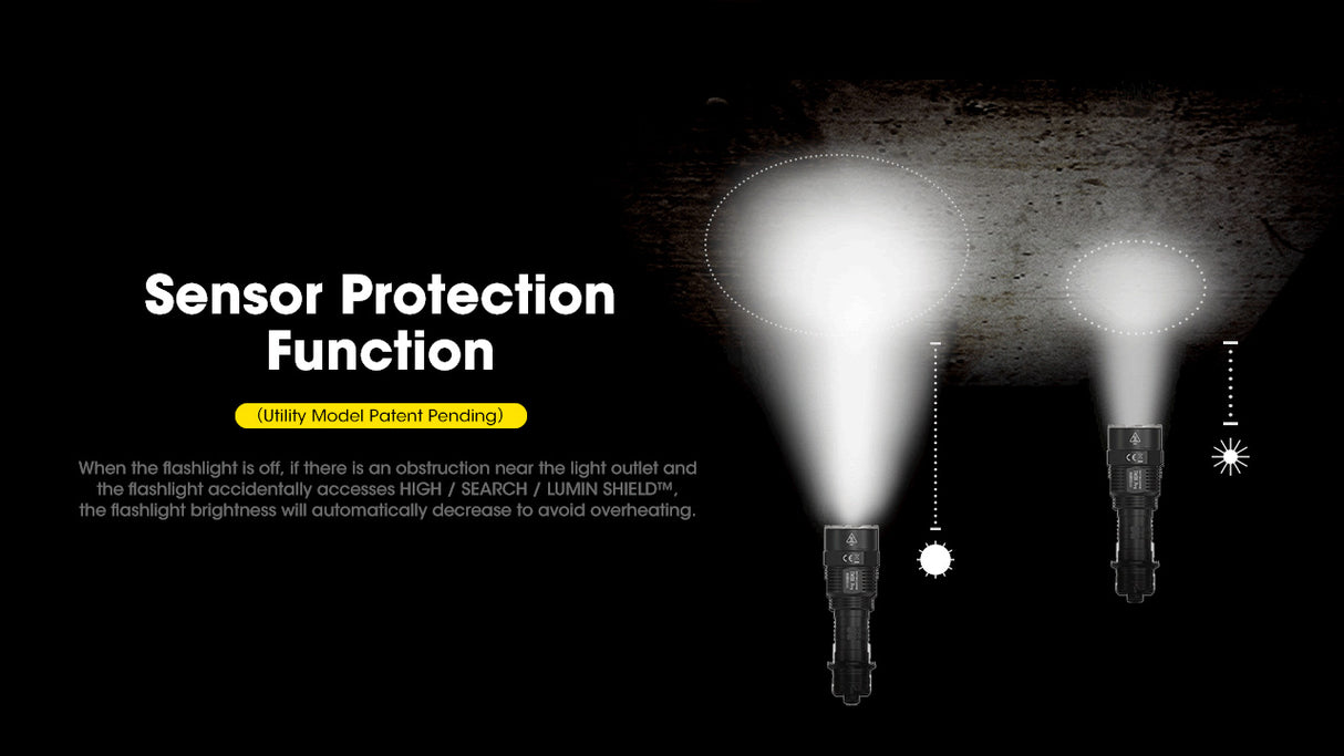 Nitecore TM9K Pro 9900 Lumen Fast Charging USB-C Flashlight