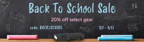 Back to School Sale - Save 20% off with code BACK2SCHOOL. Valid 8/7 - 8/13 