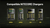 Nitecore NL2155HPi 5500mAh Rechargeable 21700 Battery for i Series (P20iX, P23i, SRT7i, and More)