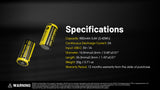 Nitecore NL169R 950mAh USB-C Rechargeable 16340 Battery