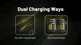 Nitecore NL1840R High-Performance Rechargeable Battery