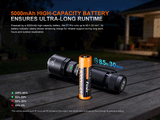 Fenix C7 Pro 4600 Lumens Fast Charging USB-C Flashlight for Work
