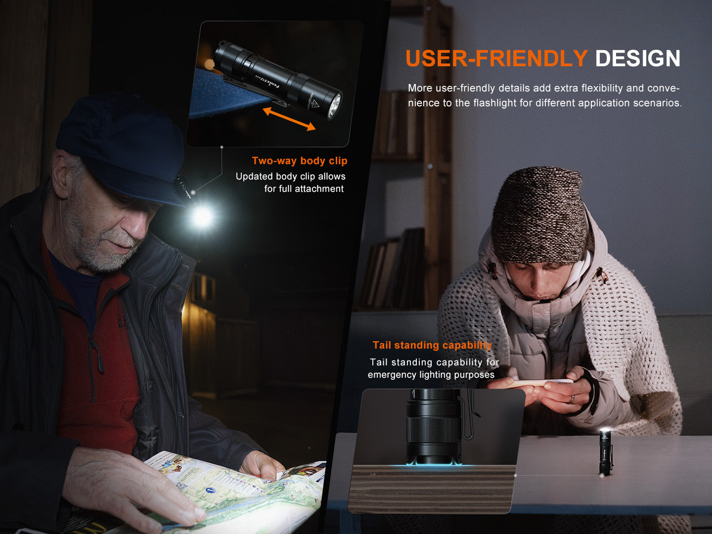 Fenix E12 V3.0 1 xAA EDC Flashlight – Longhorn Tactical