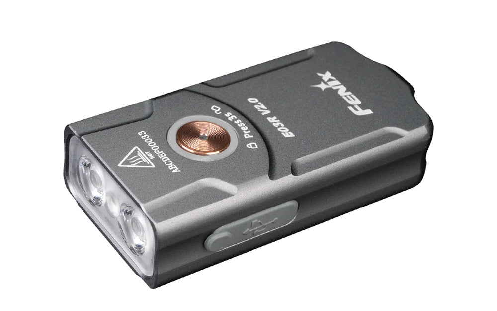 Fenix E03R V2.0 Lightweight Keychain Flashlight – Longhorn