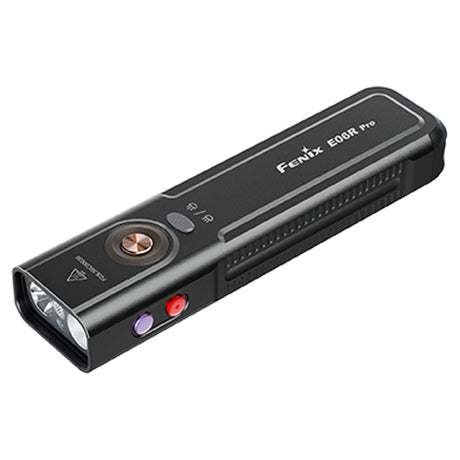 Fenix E06R Pro 1600 Lumen USB-C Rechargeable EDC Flashlight with UV Light and Red Laser