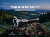 Fenix HT32R 4000 Lumen White RGB Rechargeable Hunting Flashlight