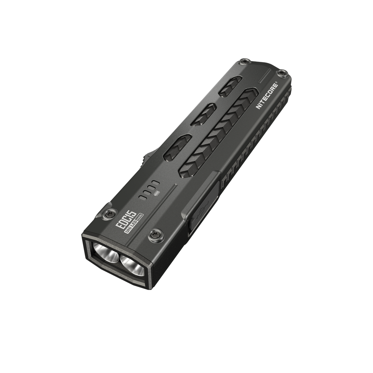 Nitecore EDC15 1200 Lumen Rechargeable EDC Flat Flashlight with UV Light