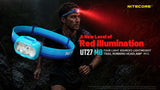 Nitecore UT27 MB 800 Lumen Trail Running Headlamp with Red Running Light