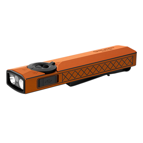 Olight ArkPro Ultra 1700 Lumen Rechargeable EDC Flashlight with UV Light & Green Laser