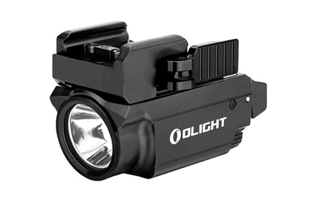 Olight Baldr Mini 600 Lumen Rechargeable Rail Mount Flashlight with Green Laser Sight