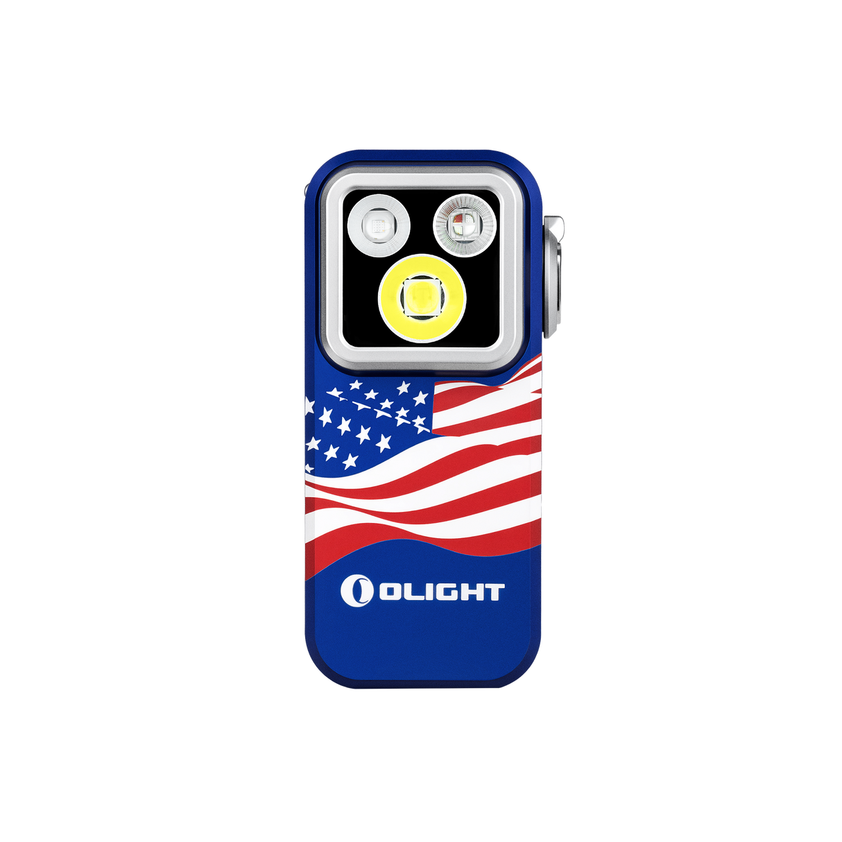 Olight Oclip Pro S 600 Lumen Rechargeable Clip-On Flashlight with UV and RGB Light