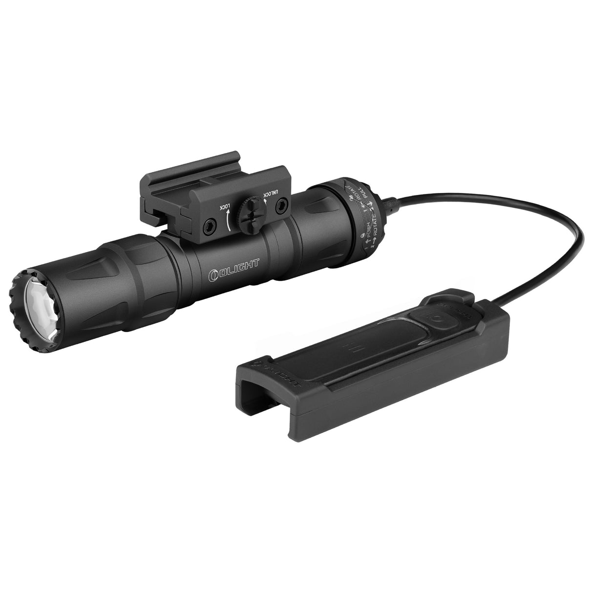 Olight Odin S Picatinny 1500 Lumen Rechargeable Rail Mount Flashlight