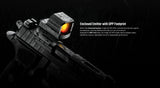 Osight SE DPP Enclosed Red Dot Sight with DPP Footprint and Side-Load CR1620 Battery featuring 2 MOA Dot & 32 MOA Circle Multi-Reticle System